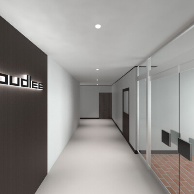 スタジオディーピーアイ株式会社 本社エントランス デザイン検討 CG画像制作事例|スタジオディーピーアイ株式会社 本社エントランス デザイン検討