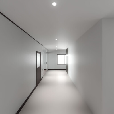 スタジオディーピーアイ株式会社 本社エントランス デザイン検討 CG画像制作事例|スタジオディーピーアイ株式会社 本社エントランス デザイン検討