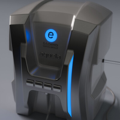 水素水生成器 プロダクトデザイン事例:水素水生成器