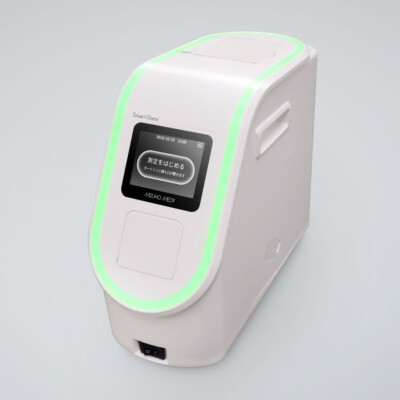 全自動遺伝子解析装置 
Smart Gene プロダクトデザイン事例:全自動遺伝子解析装置